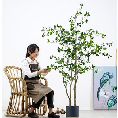 SOGA 2X 120cm Green Artificial Indoor Watercress Tree Fake Plant Simulation Decorative LUZ-APlantFHCS1202X2