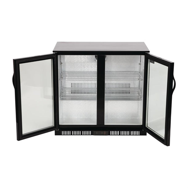 Polar G-Series Under Counter Back Bar Cooler with Hinged Doors 198Ltr PAS-GL012-A