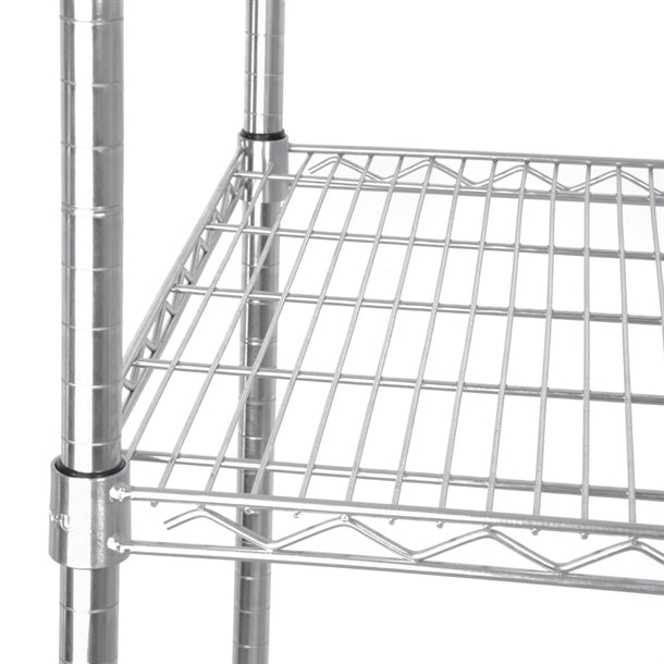 Vogue 4 Tier Wire Shelving Kit 1525x610mm PAS-U258