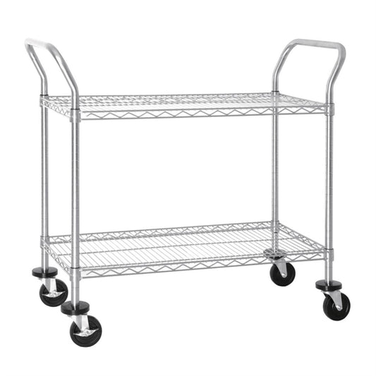 Vogue Chrome 2 Tier Wire Trolley PAS-CC430