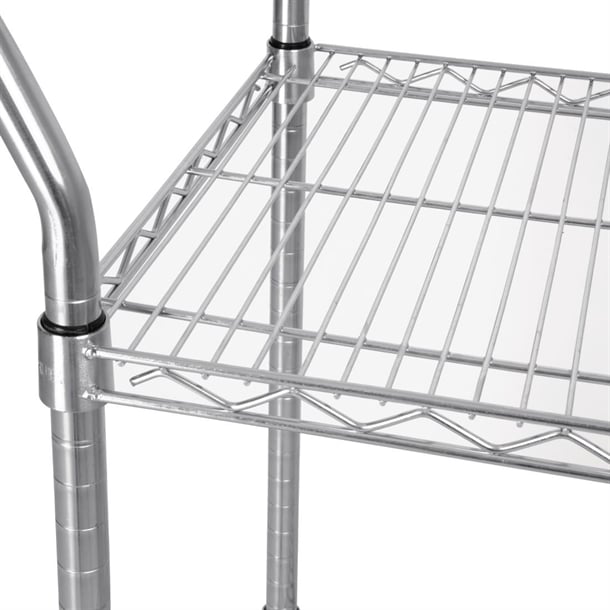 Vogue Chrome 2 Tier Wire Trolley PAS-CC430