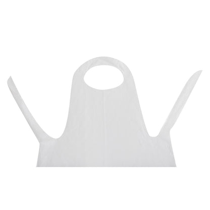 Disposable Aprons White 106cm (Pack of 100) PAS-A310