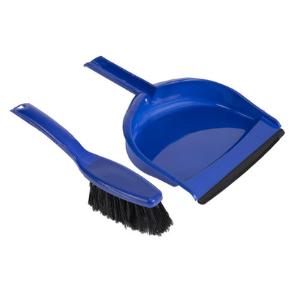 Jantex Soft Dustpan and Brush Set Blue PAS-CC932