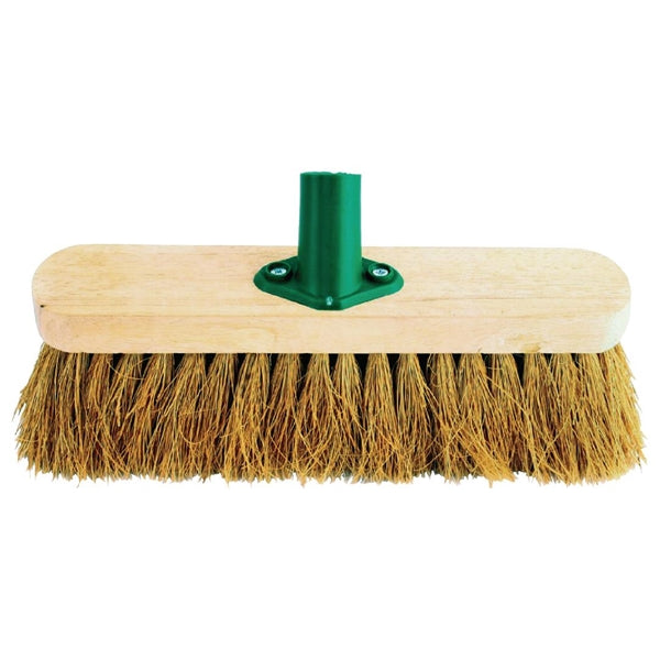 Jantex Wooden Broom Head Soft Coco 305mm PAS-CD796