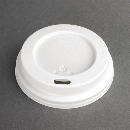 Lids for 245ml Fiesta Recyclable Takeaway Coffee Cups (Pack of 1000) PAS-CE256