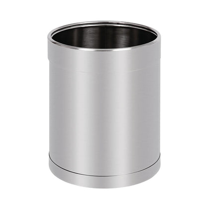 Bolero Stainless Steel Waste Paper Bin 10.2Ltr PAS-CF130