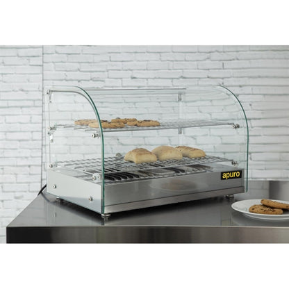 Apuro Countertop Heated Food Display 554mm PAS-CK916-A