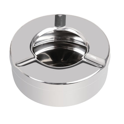 Olympia Windproof Stainless Steel Ashtrays (Pack of 6) PAS-CM368