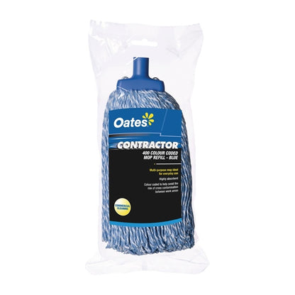 Oates Contractor Cleaning Mop Head Blue PAS-CS393