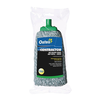 Oates Contractor Mop Head Green PAS-CS394