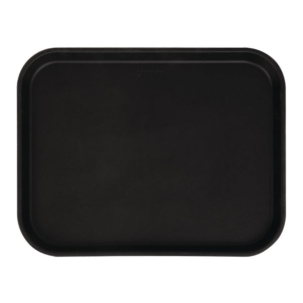 Cambro Camtread Fibreglass Rectangular Anti-Slip Tray Black 457mm PAS-CT277