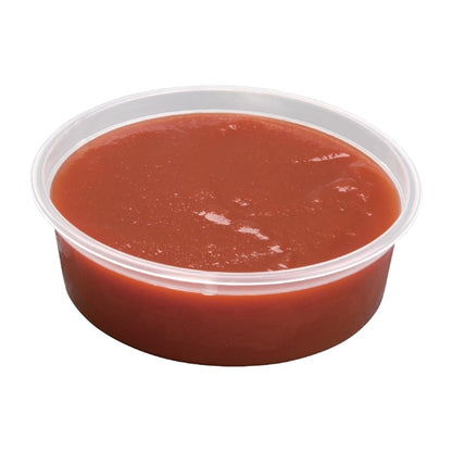 Fiesta Recyclable Plastic Microwavable Deli Pot 50ml / 1 3/4oz (Pack of 100) PAS-CT285