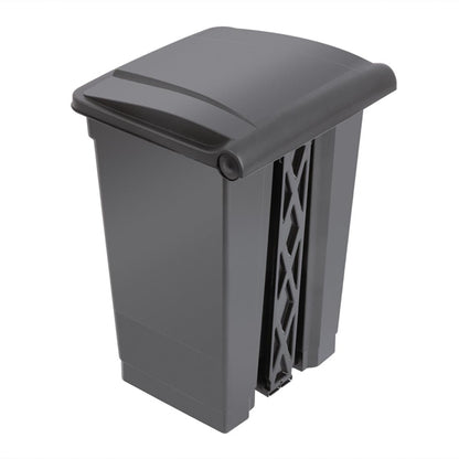 Jantex Kitchen Pedal Bin Black 45Ltr PAS-CW722