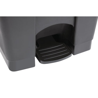 Jantex Kitchen Pedal Bin Black 45Ltr PAS-CW722