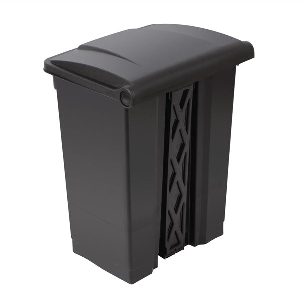 Jantex Kitchen Pedal Bin Black 65Ltr PAS-CW723