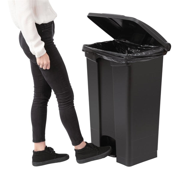 Jantex Kitchen Pedal Bin Black 87Ltr PAS-CW724