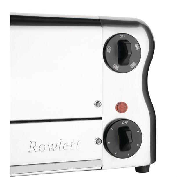 Rowlett Esprit 4 Slot Toaster Chrome with Elements & Sandwich Cage PAS-CH181-A