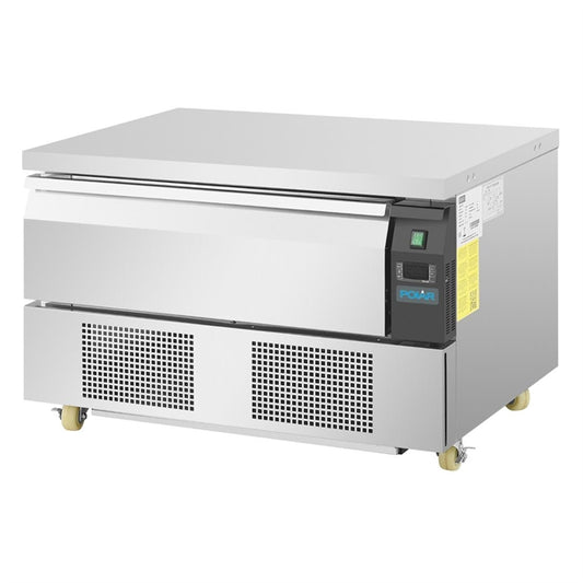 Polar U-Series Single Drawer Counter Fridge Freezer 2xGN PAS-DA994-A