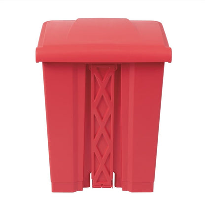 Jantex Kitchen Pedal Bin Red 65Ltr PAS-DC710