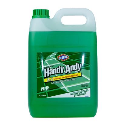 Handy Andy cleaner & disinfectant green 5ltr PAS-DD479