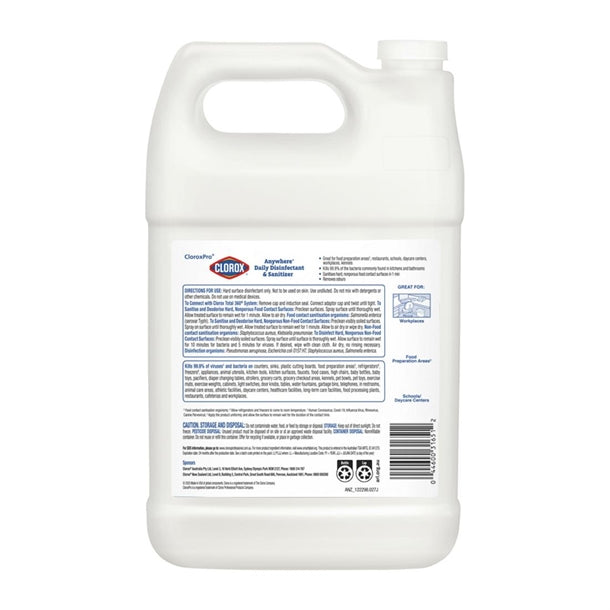 Clorox anywhere daily disinfectant & santizer 3.78ltr (Pack of 4) PAS-DD484