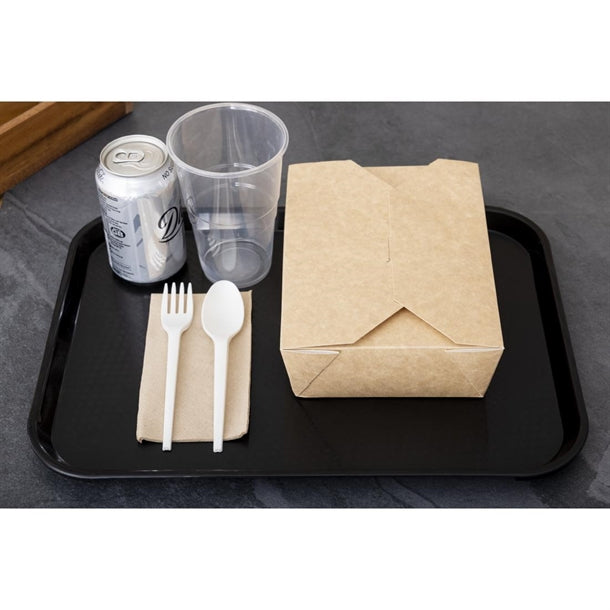 Cambro Polypropylene Fast Food Tray Black 410mm PAS-DE312