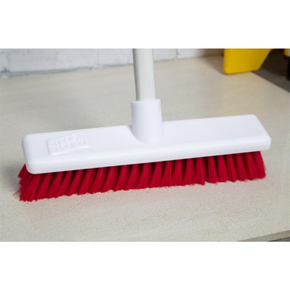 Jantex Soft Washable Broomhead Red 300mm PAS-DN830