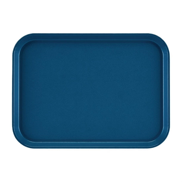 Cambro EpicTread Fibreglass Rectangular Anti-Slip Tray Blue 350mm PAS-DS517