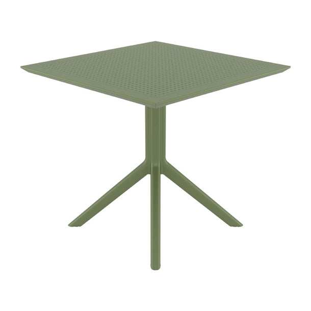 Furnlink Siesta Sky Table 80 - Olive Green PAS-DU042