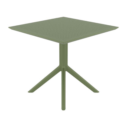 Furnlink Siesta Sky Table 80 - Olive Green PAS-DU042