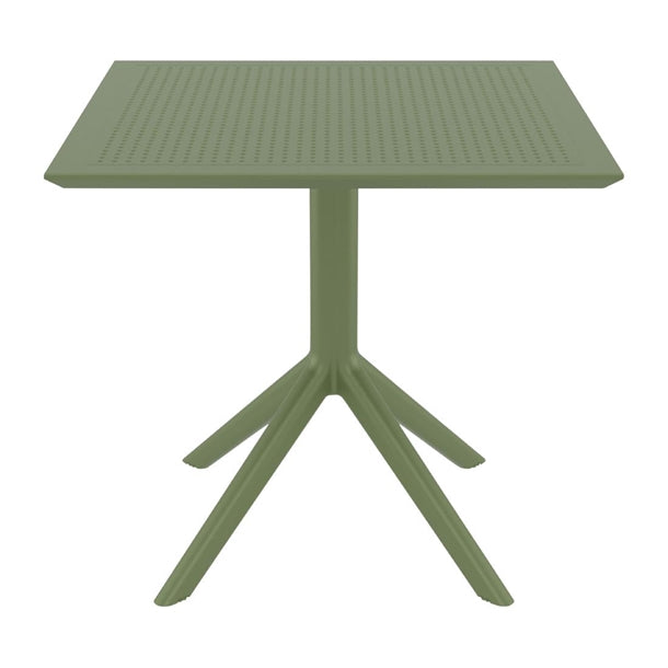 Furnlink Siesta Sky Table 80 - Olive Green PAS-DU042