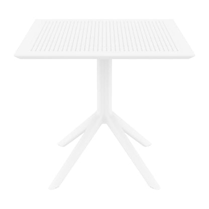 Furnlink Siesta Sky Table 80 - White PAS-DU044