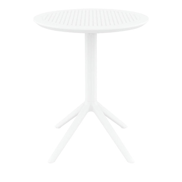 Furnlink Siesta Sky Folding Table 60 Round - White PAS-DU059