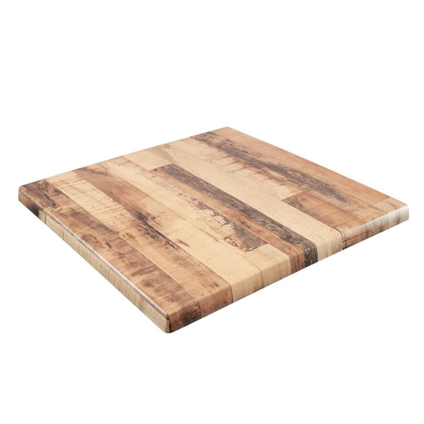 Furnlink Werzalit Square Duratop 600mm - Rustic Kansas PAS-DU106