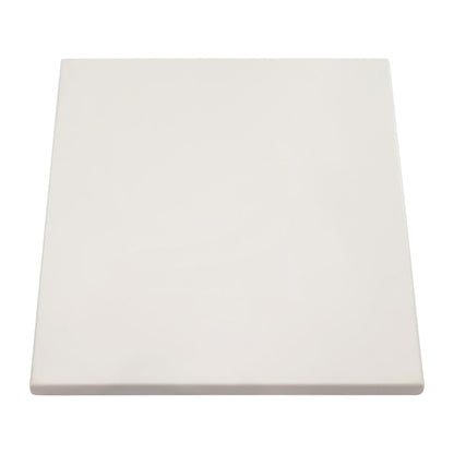 Furnlink Werzalit Square Duratop 700mm - White PAS-DU129