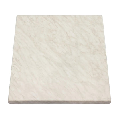 Furnlink Werzalit Square Duratop 800mm - Marble PAS-DU145