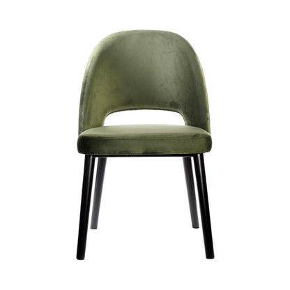 Furnlink Durafurn Semifreddo Chair - Black Legs/Avocado Velvet PAS-DU173