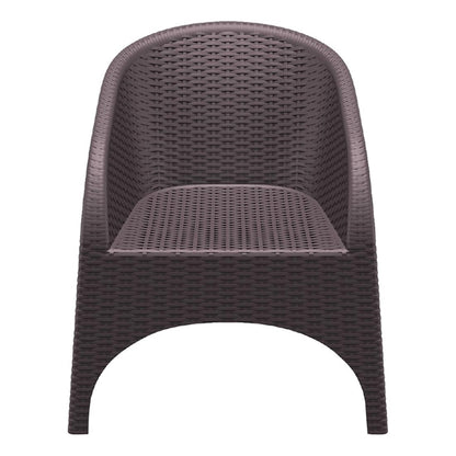 Furnlink Siesta Aruba Armchair - Chocolate PAS-DU252