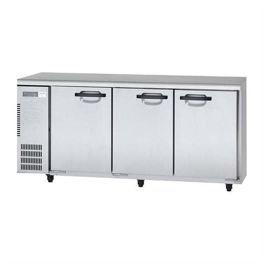 Panasonic Slimline Underbench Pillarless Triple Door Refrigeration Unit - 377Ltr PAS-DU362