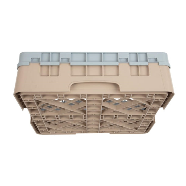 Cambro Camrack Beige 16 Compartments Max Glass Height 92mm PAS-DW550