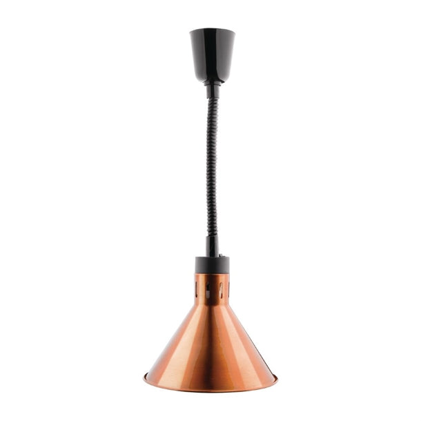 Apuro Retractable Conical Heat Lamp Shade Copper Finish PAS-DY463-A