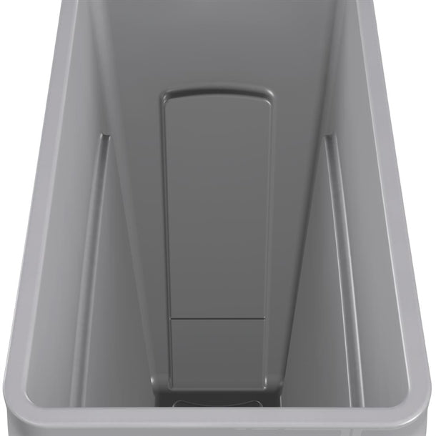 Rubbermaid Slim Jim Container with Venting Channels Grey 60Ltr PAS-F603