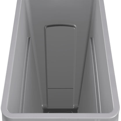 Rubbermaid Slim Jim Container with Venting Channels Grey 60Ltr PAS-F603