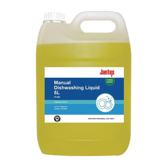 Jantex Manual Dishwashing Liquid Concentrate Lemon 5Ltr PAS-FL829