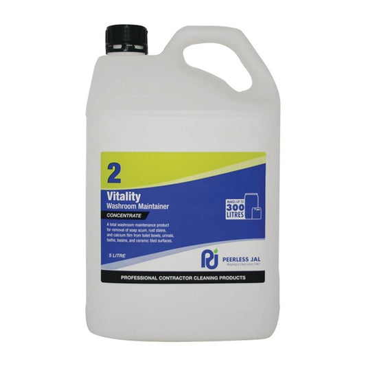 Peerless Jal 1-7 Series Vitality Washroom Cleaner 5Ltr PAS-FL920