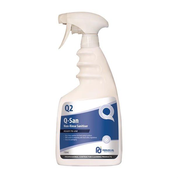 Peerless Jal Q-San Non-Rinse Sanitiser 750ml PAS-FL932