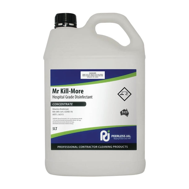 Peerless Jal Mr Kill-More Hospital Grade Disinfectant 5Ltr PAS-FL934