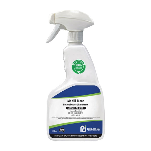 Peerless Jal Mr Kill-More Hospital Grade Disinfectant 750ml PAS-FL961