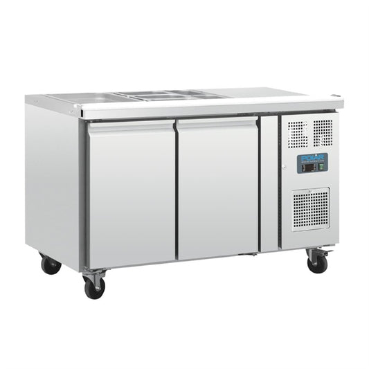 Polar 2 Door Saladette Counter PAS-FT281-A