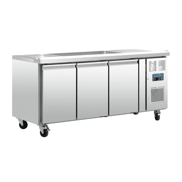 Polar 3 Door Saladette Counter PAS-FT283-A